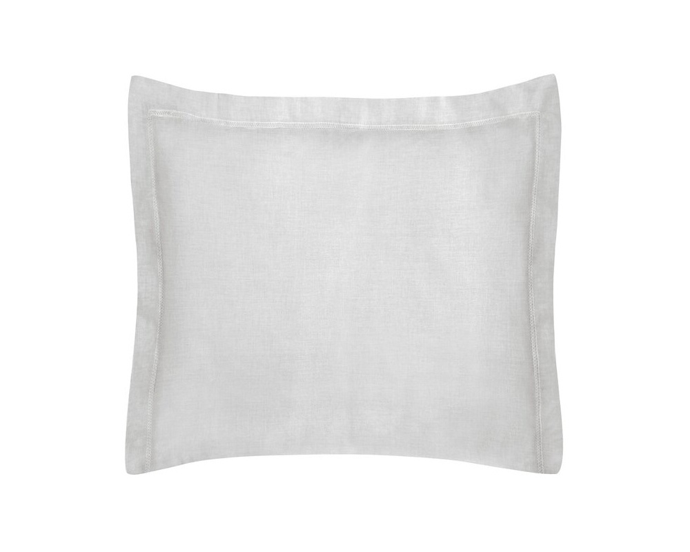 Obliečka na vankúš zo saténovej bavlny NOVA COLOUR - strieborná, rozmer 40 x 40 cm